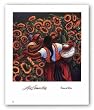 Las Comadres by Simon Silva 21.5"x21.75" Art Print Poster