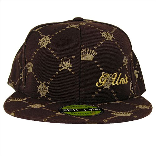 G-Unit All Over G Hat Brown