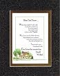 Touching and Heartfelt Poem for Home - Bless This House . . . Poem on 11 x 14 inches Double Beveled Matting