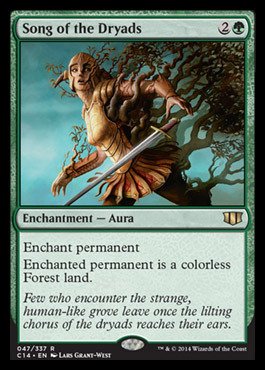 Magic: the Gathering - Song of the Dryads (047/337) - Commander 2014