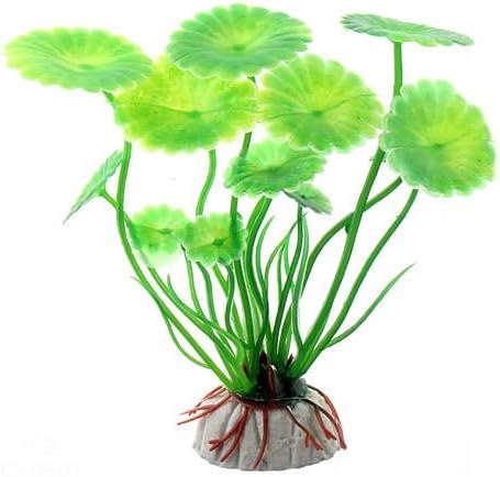 Cx03 Green Water Plants Aquarium Fish Tank Landscape Decoration Glow Simulation Animal Plants Ornament no.43