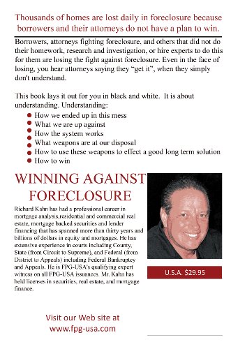 Winning Against Foreclosure