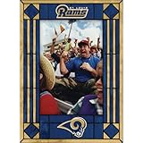 St Louis Rams Art Glass Frame