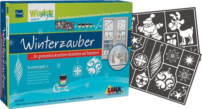 Home Design 74700 - Window Style Design Set Winterzauber Preisvergleich