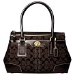 AUTHENTIC COACH HAMPTONS SIGNATURE MEDIUM CARRYALL 11062 (2 color variations)