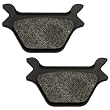 1987-1999 Harley Davidson Sportster Kevlar Carbon Rear Brake Pads
