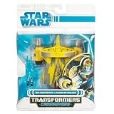Star Wars Transformers Crossovers Jedi Starfighter to Anakin Skywalker