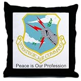 Strategic Air Command (SAC) Throw Pillow