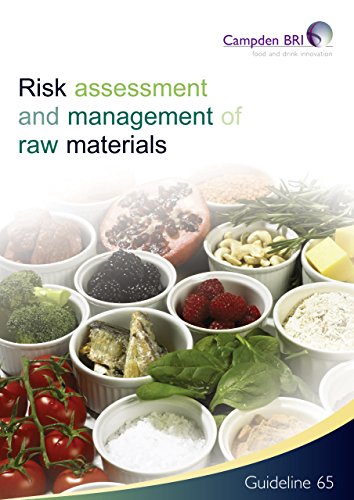 Risk Assessment and management of raw materials (Guideline)