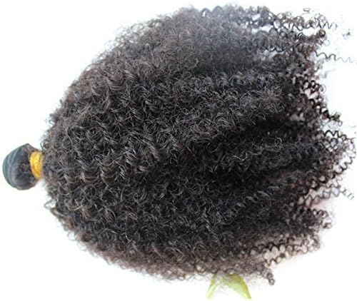 Unprocessed Virgin Mongolian Afro Kinky Curly Human Hair 3 Bundles Mixed Length(18 20 22) for Black Women