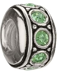 Chamilia Silver Swarovski August Wheel Birthstone Bead Charm