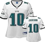 DeSean Jackson White Reebok Replica Philadelphia Eagles Women's Jersey
