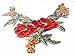 Multicolor Lace Floral Collar Neckline Venise Applique Embroidery Sewing on Patches Scrapbooking Embossed T444