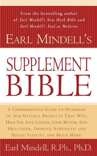 Earl Mindell's Supplement Bible (Better Health for 2003) Book Image