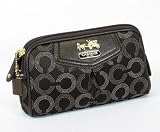 NEW AUTHENTIC COACH MADISON DOTTED LARGE COSMETIC CASE (Brown/Mahogany) Review