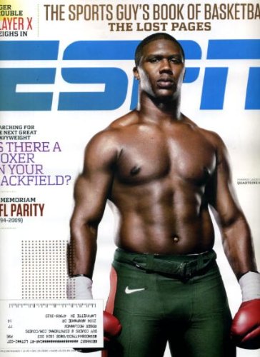 ESPN December 28 2009 Quadtrine Hill/Miami Hurricanes on Cover, Jim Caldwell/Indianapolis Colts, Jeffery Demps/Florida Gators, Ersan Ilyasova/Milwaukee Bucks, Hassan Whiteside/Marshall, Player X on Tiger Woods