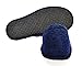 Arus Mens Turkish Terry Cloth Cotton Slippers for Spa and Bath Navy Blue, Large Wide
