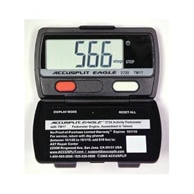 Sportime 109214971 Pedometer sports-scooters Accusplit AE 2720 sports-scooters Set of 12 by