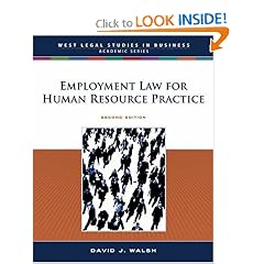 Employment Law for Human Resource Practice (West Legal Studies in Business Academic Series)