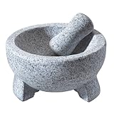 Vasconia 4-Cup Granite Molcajete Mortar and Pestle