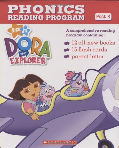 Dora the Explorer Phonics 12 Book Reading Program Pack 3 [With Bonus Phonics Cards] (Nick Jr. Dora the Explorer)