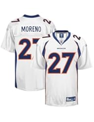 Reebok Denver Broncos Knowshon Moreno Replica White Jersey Large