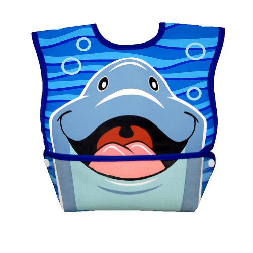 Dex Baby Dura Bib Big Mouth (Dolphin)