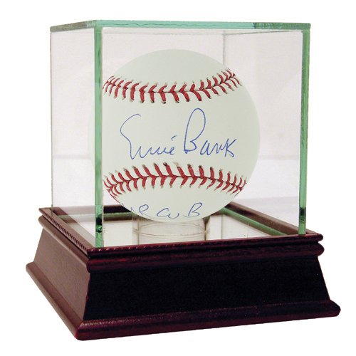 Steiner Sports MLB Chicago Cubs Ernie Banks Signed Baseball With 