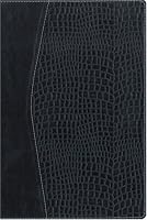 NIV Bilingual Spanish Bible Italian Duo Tone Black/Crocod