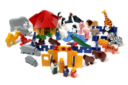 Childrens Toyshop  Toys : Zoo Play Set