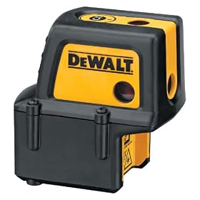 DEWALT DW084K  Self Leveling Level, Plumb, & Square, 4 Beam Laser