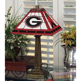 Georgia Bulldogs Mission Lamp by 