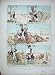 1896 Colour Print Story Orpheus Magic Flute Lions Tiger