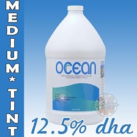 Ocean 12.5% DHA Airbrush Tanning Solution Medium Bronzer Gallon