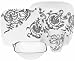 Corningware-Corelle 1074057 Ultra Boheme 16 Piece Set, Square Round - Pack Of 2