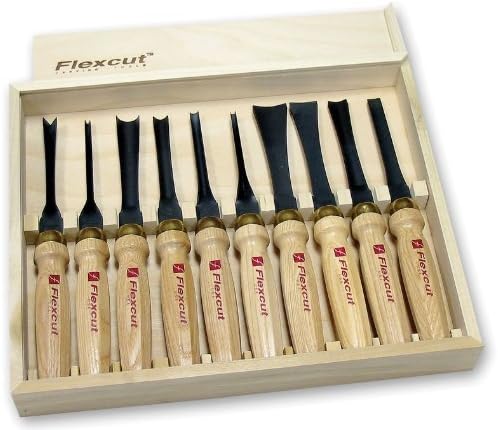10pc Woodcarving Mallet Set by Flexcut