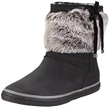 ESPRIT Matilda Fur Bootie Y13005, Damen Stiefel, Schwarz (black 001), EU 40