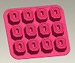 Ohio State "O" Silicone Ice Tray / Candy Mold (2 Pack)
