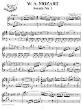 Mozart Piano Sonata No. 1 in C Major, K.279: Instantly download and print sheet music