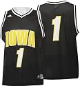 Iowa Hawkeyes Basic -No. 1- Basketball Jersey