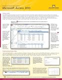  : Microsoft Access 2010 Quick Start Reference Card, 6-page Tri-fold Tips & Tricks Shortcut Training &