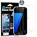Galaxy S7 Screen Protector, Updated Version, Full Screen and Perfect Fit, JETech 3-Pack Screen Protector Film for Samsung Galaxy S7