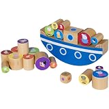 Peppa Pig Wooden Grandpa Pig's Balancing Boat PlaysetIMAGE