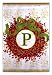 Berry Wreath Garden Flag - P