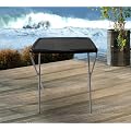 Klapptisch Campingtisch 54x42x66cm - Schwarz