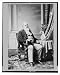 Historic Print (L): [Albert Pike, full-length portrait, seated, facing right]