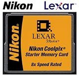 Nikon Lexar Media 16MB 8x CompactFlash (CF) Memory Card
