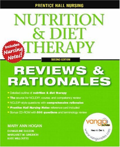Prentice Hall Reviews & Rationales: Nutrition & Diet Therapy (2nd Edition)