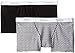 Hanes Women's Boyfriend Boxer Brief Panty Assorted (Pack of 2)