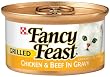 Fancy Feast Gourmet Cat Food, Grilled Chicken & Beef in Gravy, 3-Ounce Cans (Pack of 24)